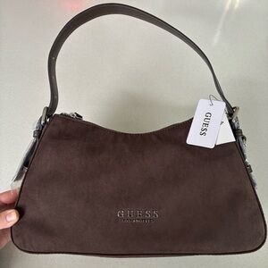 NWT GUESS Brown Shoulder Bag